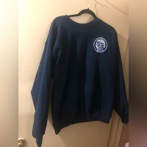 Dark blue warm sweater